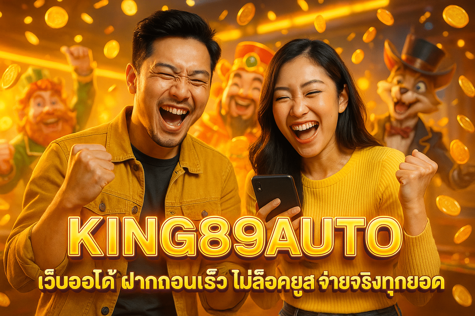 KING89AUTO เว็บออโต้ ฝากถอนเร็ว ไม่ล็อคยูส จ่ายจริงทุกยอด