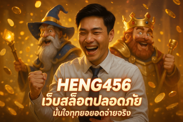 HENG456 เว็บสล็อตปลอดภัย มั่นใจทุกยอดจ่ายจริง