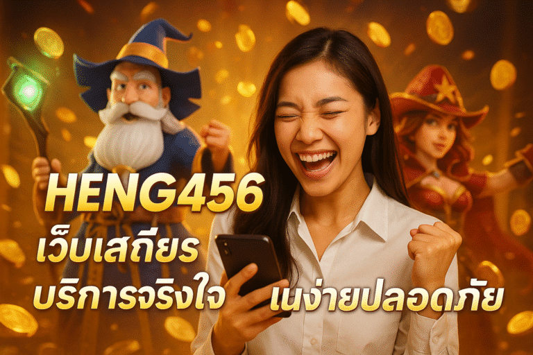HENG456 เว็บเสถียร บริการจริงใจ เล่นง่ายปลอดภัย